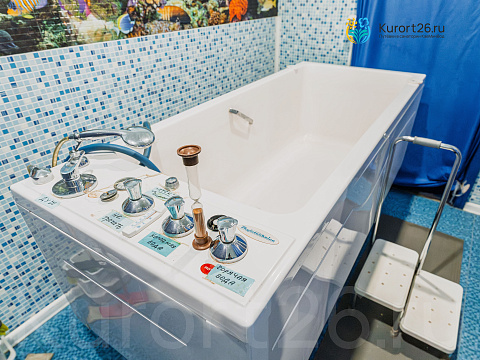 Клинический санаторий «Элорма», Кисловодск. Ванное отделение